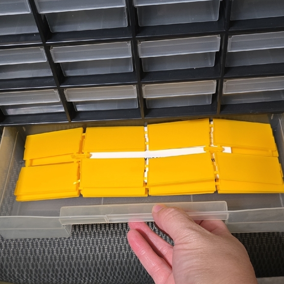 Black and Gray Storage Drawer Organizer - Picture 2 of 4